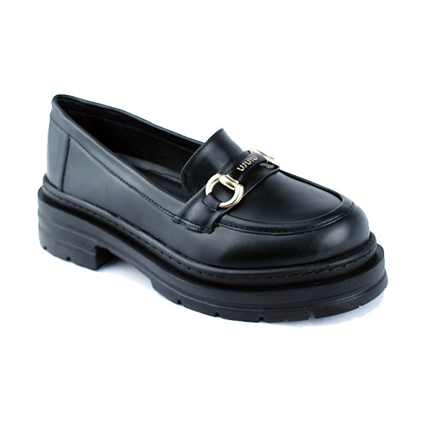 Chaussure pour femme 060 noir matte ..........   derbie et chaussure femme Maroc